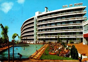 Spain Costa Del Sol Torremolinos Hotel Las Palomas Swimming Pool 1972