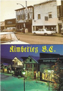 Kimberley British Columbia Canada Popular Ski Resort & Town 4 by 6