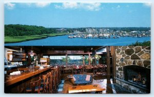 HARWICHPORT, MA Massachusetts ~ Roadside BRAX LANDING RESTAURANT c1960s Postcard