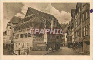 Old Postcard Strasbourg Herbal Baths