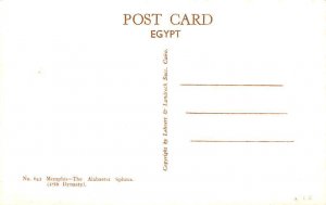Alabaster Sphinx Memphis Egypt, Egypte, Africa Unused 