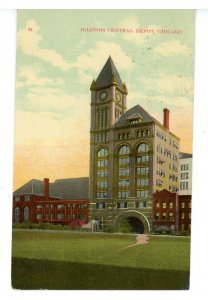 IL - Chicago. Illinois Central Railroad Depot