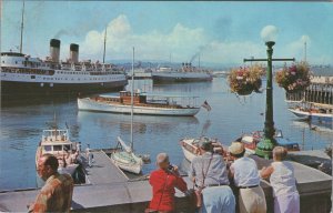 Dorset Postcard - Victoria Inner Harbour, British Columbia. Posted 1957 -RS36250