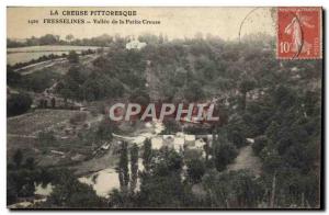 Postcard Old Fresselinnes Valley of the Petite Creuse