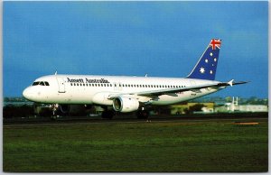 Airplane Airbus Industrie A320-211 (Skystar) VH-HYJ (cn 142) Australia Postcard