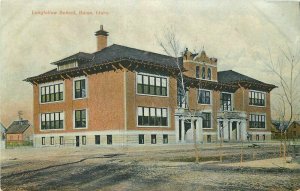 Boise Idaho Longfellow School Sprouse & Son #157077 C-1910 Postcard 20-100