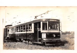 Allentown Pennsylvania Lehigh Valley Transit Street Car Real Photo PC AA67078