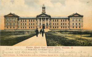 Vintage Postcard; Western Illinois State Normal School Macomb IL, Wheelock