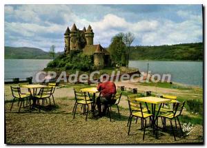 Postcard Modern Bort Les Orgues Le Chateau De Val