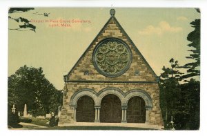 MA - Lynn. Chapel in Pine Grove Cemetery
