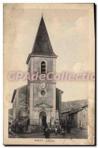Postcard Old Maron Church