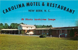 307485-North Carolina, New Bern, Carolina Motel & Restaurant