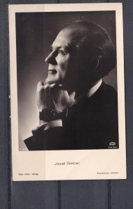 JOSEF SIEBER, GERMAN ACTOR, c1940 ppc., unused.