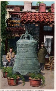 Riverside, California - The Bell at the Glenwood Mission Inn - from the 1920s
