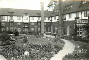 Postcard RPPC 1940s California Humboldt Eureka Inn Laws Occupational CA24-3247