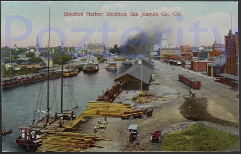 STOCKTON HARBOR STOCKTON SAN JOAQUIN COUNTY  CALIFORNA