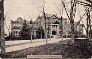 Greeley Colorado admin building Colorado Teachers College antique pc Z40346