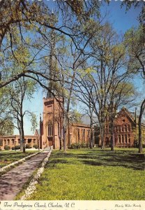 Charlotte, NC North Carolina  FIRST PRESBYTERIAN CHURCH  4X6 Vintage Postcard