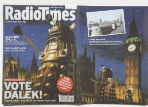 Dr Who & The Daleks Incl Vintage Origin vs 2005 Radio Times Postcard