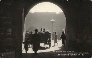 Mukden Shenyang China Castle Gate c1920 Postcard