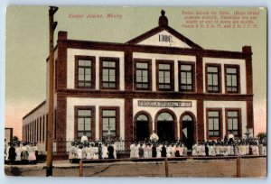 Ciudad Juarez Chihuahua Mexico Postcard Public School for Girls No.29 1910