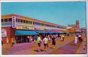 NJ - Ashbury Park. Shopping on the Boardwalk