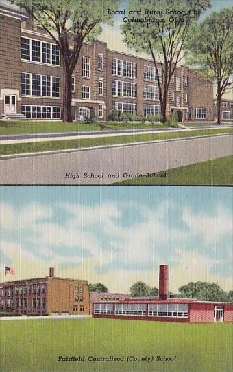 Ohio Columbiana Loal And Rural Schools Of Columbiana