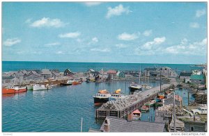 The Digue Breakwater , CHETICAMP , C.B. , Nova Scotia , Canada , 50-60s