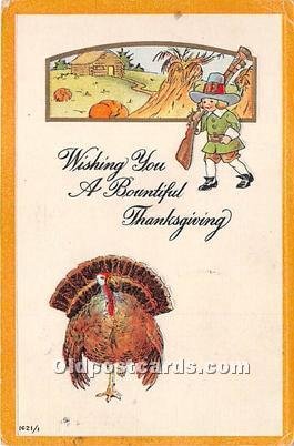 Thanksgiving Greetings 1915 