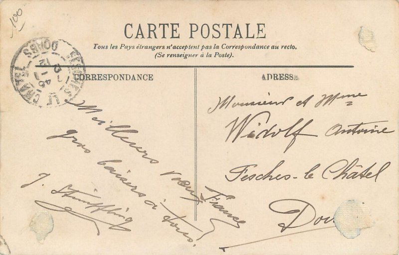 Algeria Philippeville harbor panorama 1912