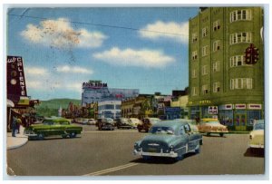 c1930's Revolution Showing Hotel Nelson Tijuana Mexico Posted Vintage Postcard