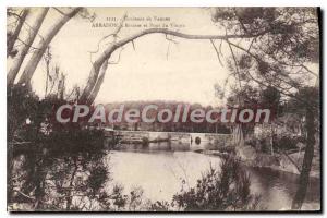 Old Postcard Vannes Arradon And Riviere Du Pont Vinoin