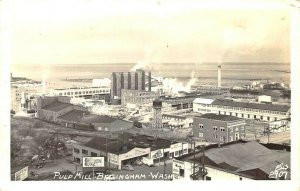 Bellingham WA Aerial View Pulp Mill Nash Dealership Halkon Motors RPPC