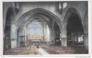 Leek , Staffordshire, England , 00-10s : Interior All Saints Church