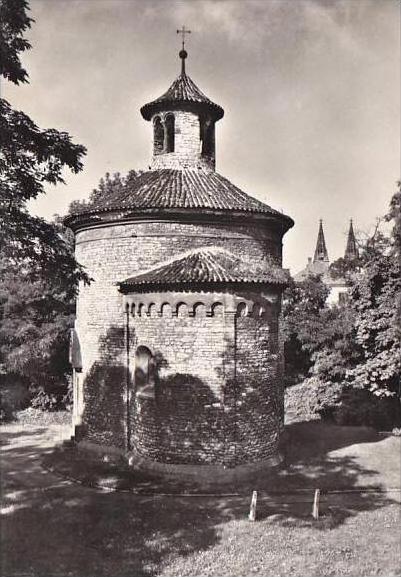 Czech Republic Praha Romanska St Martin's Rotunda Real Photo