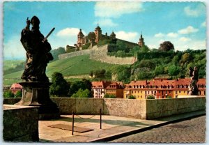 M-36960 Old Main Bridge and Marienberg Fortress Würzburg Germany