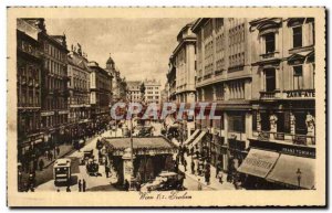 Old Postcard Wien Graben