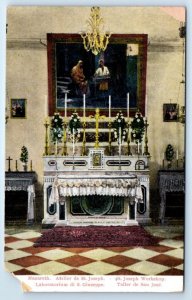 NAZARETH St. Joseph Workshop ISRAEL Postcard