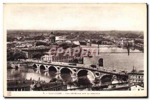 Postcard Old Toulouse General view on the Garonne