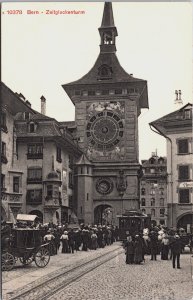 Switzerland Bern Zeitglockenturm Vintage Postcard C079