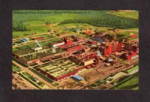 SC DuPont Du Pont Plant CAMDEN SOUTH CAROLINA Postcard