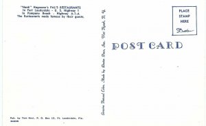 Pal's Restaurant US Hwy 1 Pompano Beach Florida