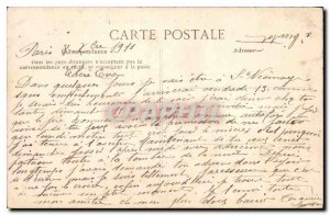 Old Postcard Paris Seine and the Pont Alexandre