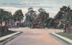 Louisiana New Orleans Entrance To Rosa Park 1915