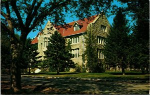 Losekamp Hall Rock Mountain College Billings Montana MT Postcard UNP chrome