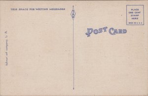 Home Of Marlene Dietrich Beverly Hills California Linen Postcard C186