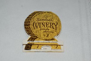 Senese's Winery Family Dining Oak Lawn Illinois Matchbook