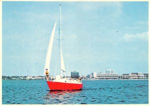 Sailing on Lake Charles 