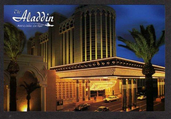 NV Aladdin Hotel & Casino LAS VEGAS NEVADA Postcard PC