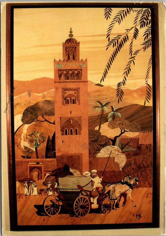 Morocco Marqueterie The Genuine Barouche and The Minarets 1989